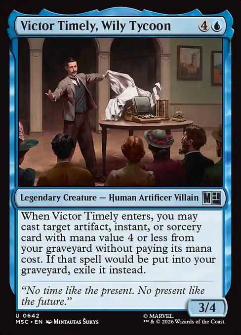 MSC: Victor Timely, Wily Tycoon (Foil)