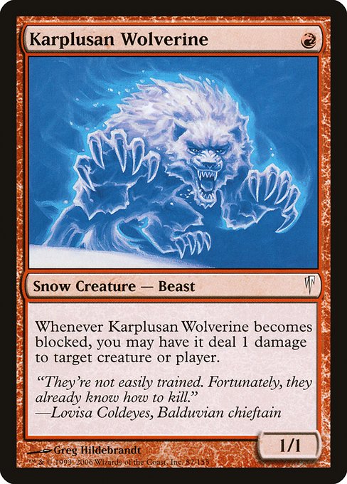 CSP: Karplusan Wolverine (Foil)