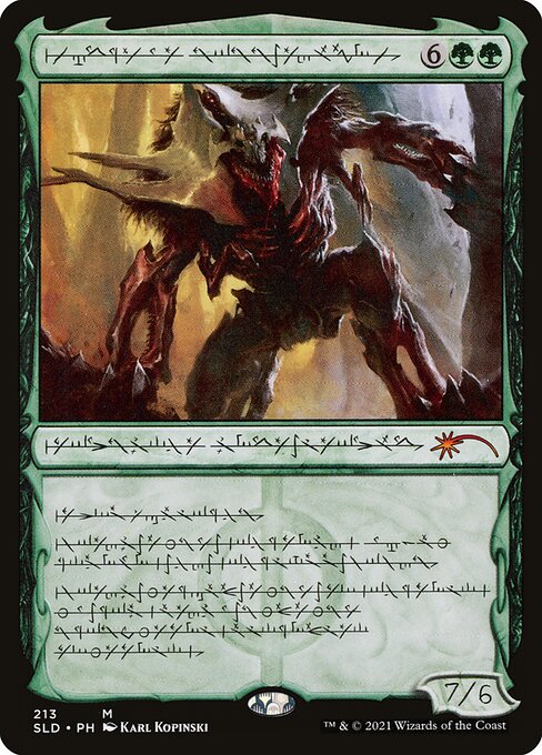 SLD: Vorinclex, Voice of Hunger (Phyrexian) (Foil)