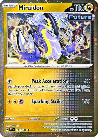 MCAP: Miraidon - 121/162 (Cosmos Holo) (Holofoil)
