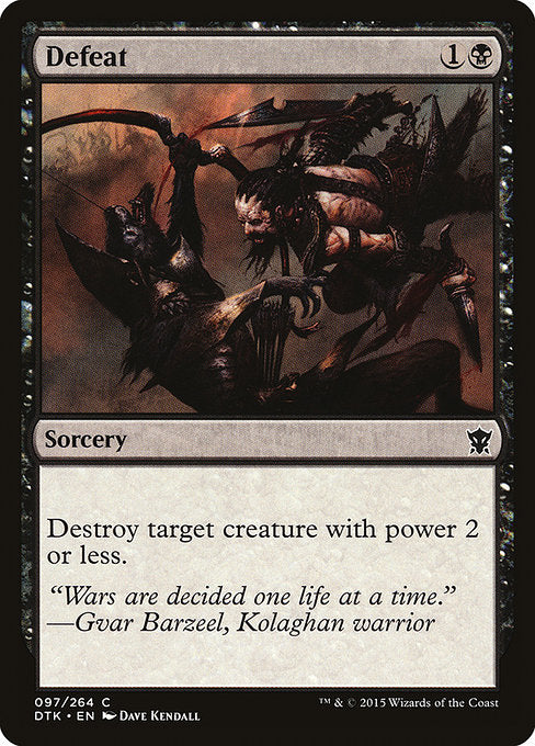 DTK: Defeat (Foil)