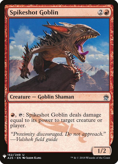 PLST: Spikeshot Goblin