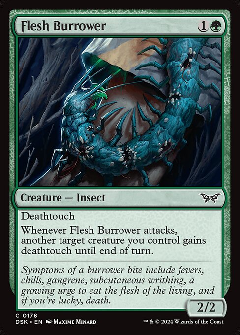 DSK: Flesh Burrower (Foil)