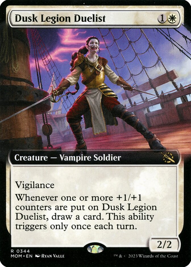 Dusk Legion Duelist (Extended Art) :: MOM