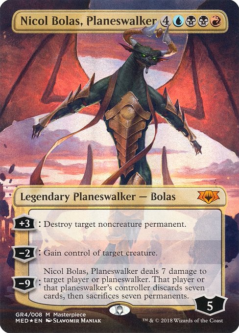MED: Nicol Bolas, Planeswalker (Foil)