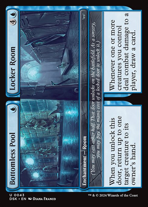 DSK: Bottomless Pool // Locker Room (Foil)