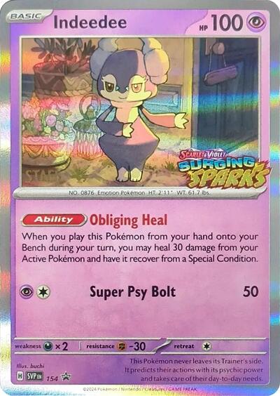 SVP: Indeedee - 154 (Staff) (Holofoil)