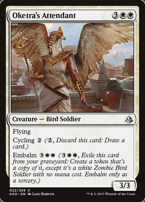 AKH: Oketra's Attendant (Foil)