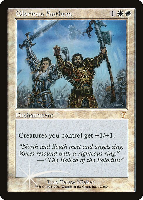 7ED: Glorious Anthem (Foil)
