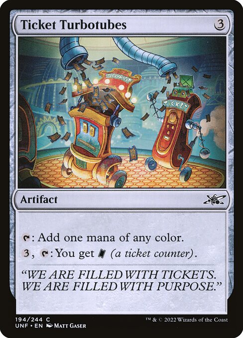 UNF: Ticket Turbotubes