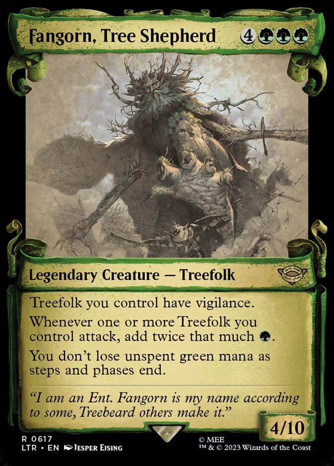 Fangorn, Tree Shepherd (Showcase Scrolls) [Foil] :: LTR