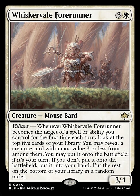 BLB: Whiskervale Forerunner