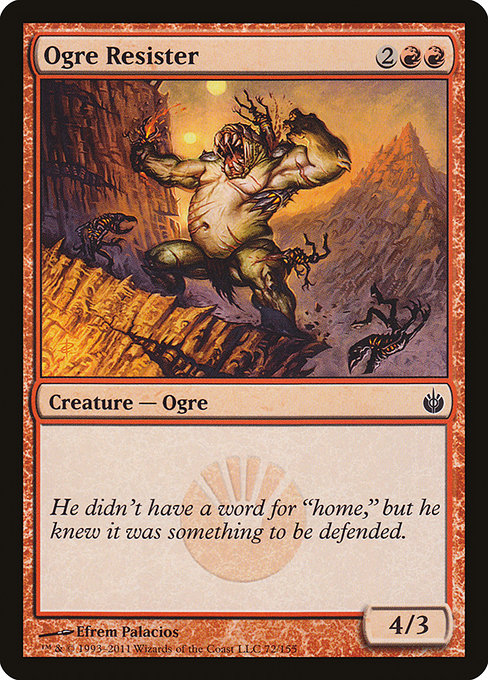 MBS: Ogre Resister (Foil)