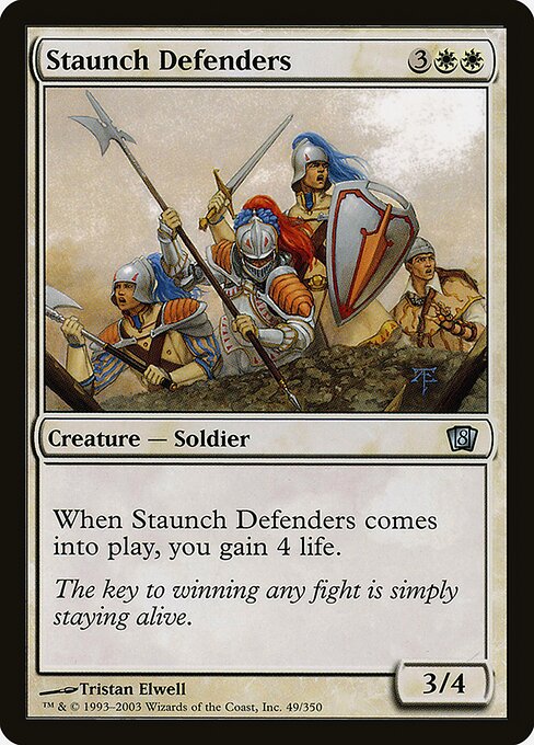 8ED: Staunch Defenders (Foil)