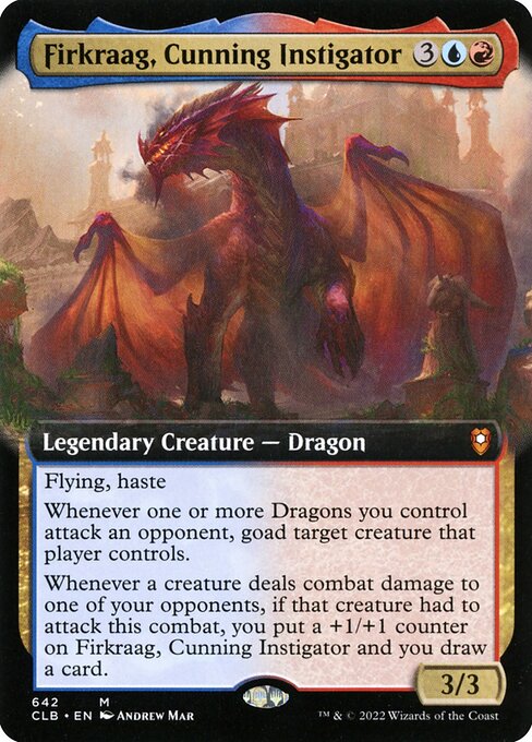 CLB: Firkraag, Cunning Instigator (Extended Art) (Foil)
