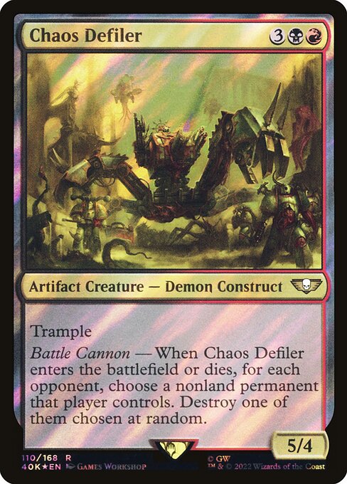 40K: Chaos Defiler (Surge Foil)