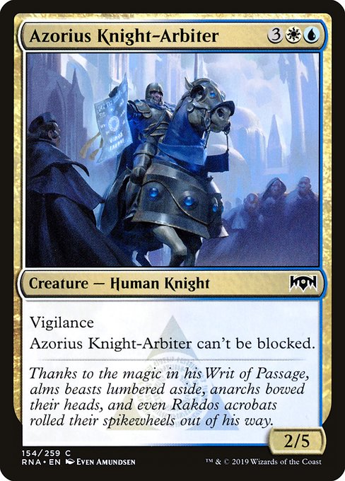 RNA: Azorius Knight-Arbiter (Foil)