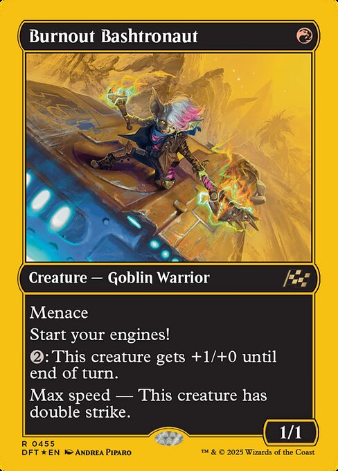 DFT: Burnout Bashtronaut (First-Place Foil)