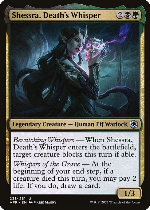 AFR: Shessra, Death's Whisper