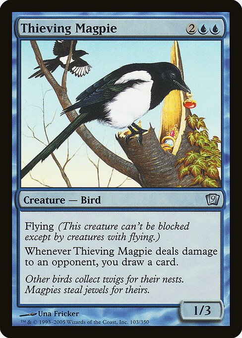 9ED: Thieving Magpie (Foil)