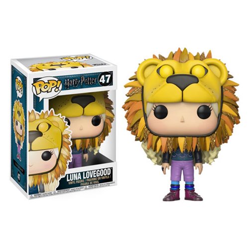 Harry Potter Luna Lovegood Lion Head Funko Pop! Vinyl Figure (47)