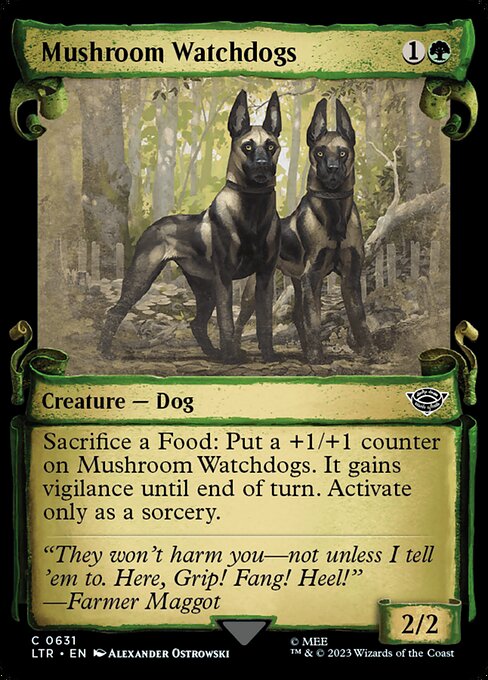LTR: Mushroom Watchdogs (Showcase Scrolls) (Foil)