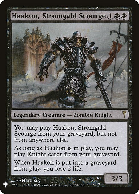 PLST: Haakon, Stromgald Scourge
