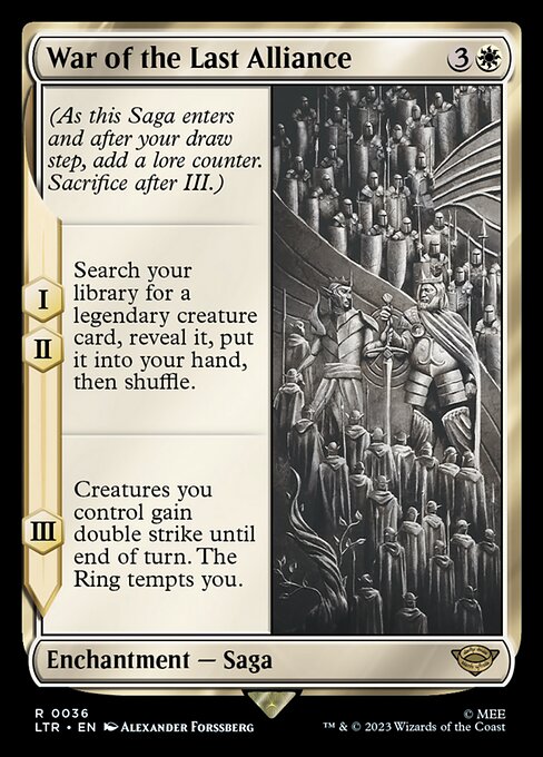 LTR: War of the Last Alliance (Foil)