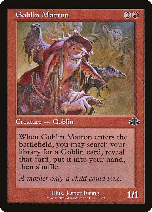 DMR: Goblin Matron (Retro Frame)