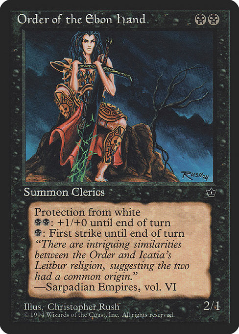 FEM: Order of the Ebon Hand (Rush)