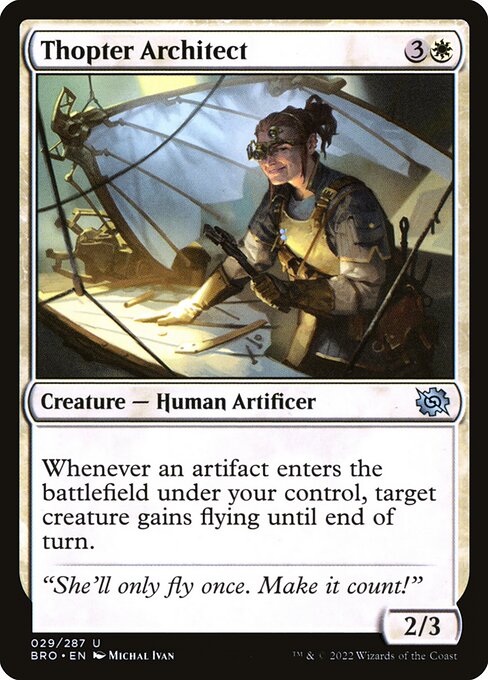 BRO: Thopter Architect (Foil)
