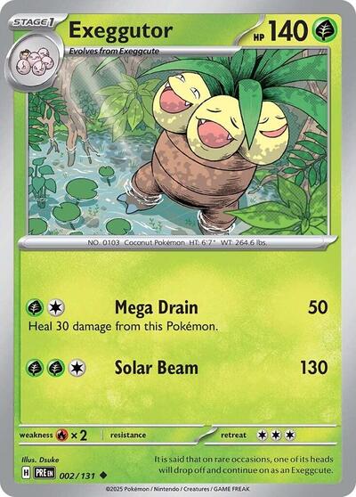 PRE: Exeggutor (Reverse Holofoil)