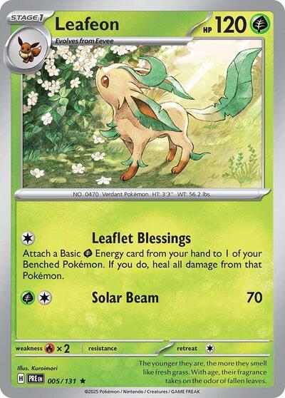 PRE: Leafeon (Holofoil)