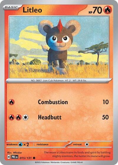 PRE: Litleo (Reverse Holofoil)