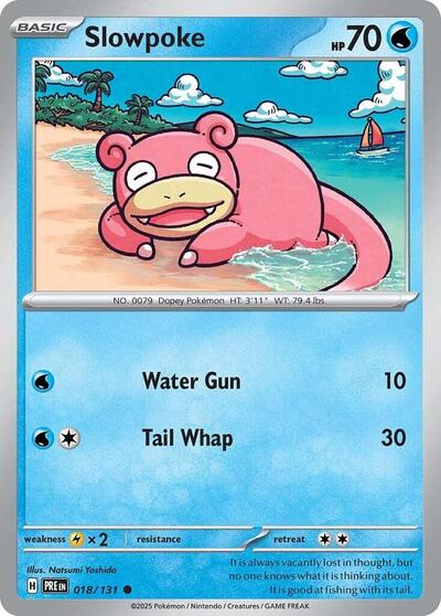 PRE: Slowpoke (Reverse Holofoil)