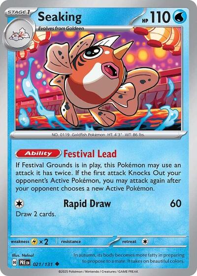 PRE: Seaking (Reverse Holofoil)