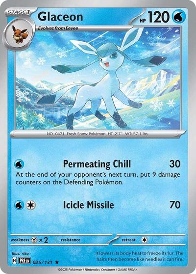 PRE: Glaceon (Holofoil)