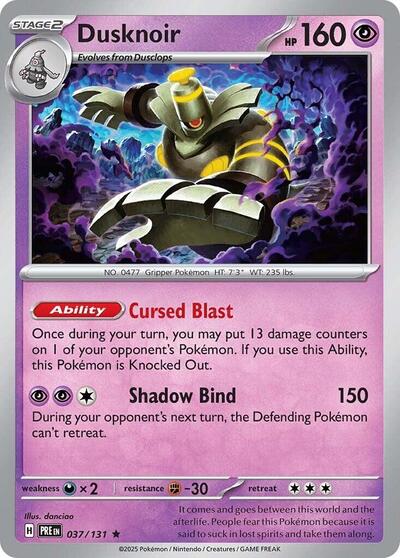 PRE: Dusknoir (Reverse Holofoil)