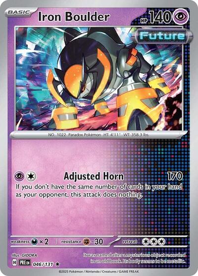 PRE: Iron Boulder (Reverse Holofoil)