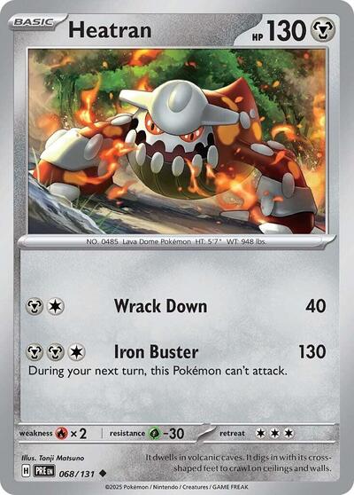 PRE: Heatran (Reverse Holofoil)