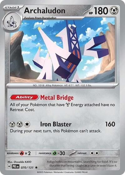 PRE: Archaludon (Reverse Holofoil)