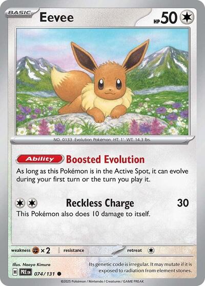 PRE: Eevee (Reverse Holofoil)