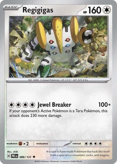 PRE: Regigigas (Reverse Holofoil)