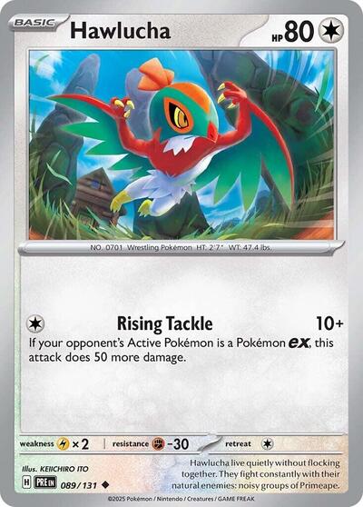 PRE: Hawlucha (Reverse Holofoil)
