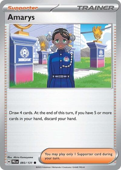 PRE: Amarys - 093/131 (Reverse Holofoil)