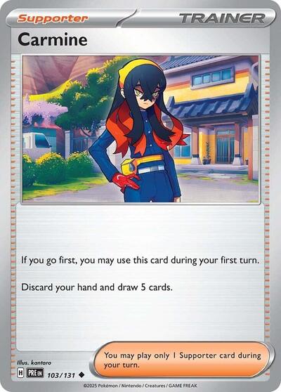 PRE: Carmine (Reverse Holofoil)