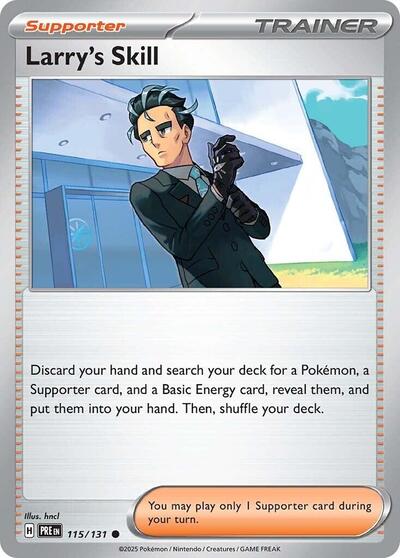PRE: Larry's Skill - 115/131 (Reverse Holofoil)