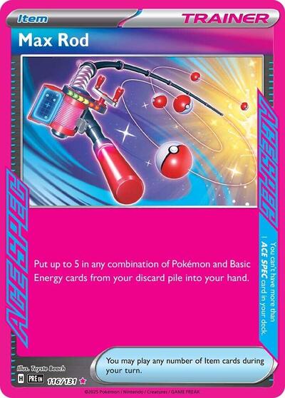 PRE: Max Rod (Holofoil)
