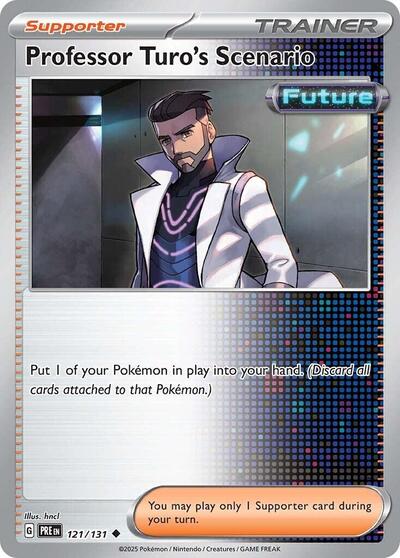 PRE: Professor Turo's Scenario (Reverse Holofoil)