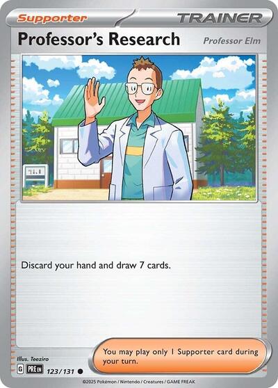 PRE: Professor's Research [Professor Elm] (Reverse Holofoil)